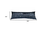 46" Black Sydney Nighttime Skyline Lumbar Decorative Pillow - Homeroots - Flyclothing LLC
