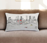 14" X 24" Cream Wool Lumbar Throw Pillow - Homeroots - Flyclothing LLC