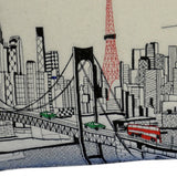 25" White Tokyo Daylight Skyline Lumbar Decorative Pillow - Homeroots - Flyclothing LLC