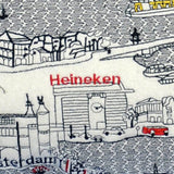 35" White Amsterdam Daylight Skyline Lumbar Decorative Pillow - Homeroots - Flyclothing LLC