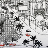 35" White as Vegas Daylight Skyline Lumbar Decorative Pillow - Homeroots - Flyclothing LLC