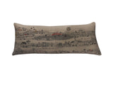 35" White Los Gatos Daylight Skyline Lumbar Decorative Pillow - Homeroots - Flyclothing LLC