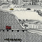 35" White Philadelphia Daylight Skyline Lumbar Decorative Pillow - Homeroots - Flyclothing LLC