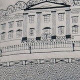 35" White Washington DC Daylight Skyline Lumbar Decorative Pillow - Homeroots - Flyclothing LLC