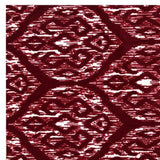 2' X 4' Red And White Ikat Tufted Washable Non Skid Area Rug - Homeroots - Flyclothing LLC