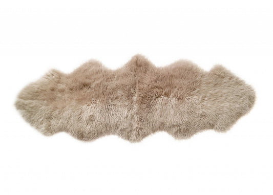 2' X 6' Platinum New Zealand Lambs Wool Handmade Area Rug - Homeroots - Flyclothing LLC