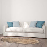 2' X 6' Platinum New Zealand Lambs Wool Handmade Area Rug - Homeroots - Flyclothing LLC