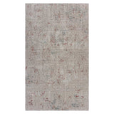 10' X 13' Gray Ivory Slate Blue And Wine Red Geometric Stain Resistant Area Rug - Homeroots - Flyclothing LLC