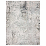 2' X 3' Gray Cream And Taupe Abstract Distressed Stain Resistant Area Rug - Homeroots - Flyclothing LLC