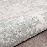 2' X 3' Gray Cream And Taupe Abstract Distressed Stain Resistant Area Rug - Homeroots - Flyclothing LLC
