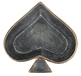 6" Black Novelty Cast Iron Handmade Vanity Tray - Homeroots - Flyclothing LLC