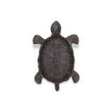 7" Black Turtle Cast Iron Vanity Tray - Homeroots - Flyclothing LLC