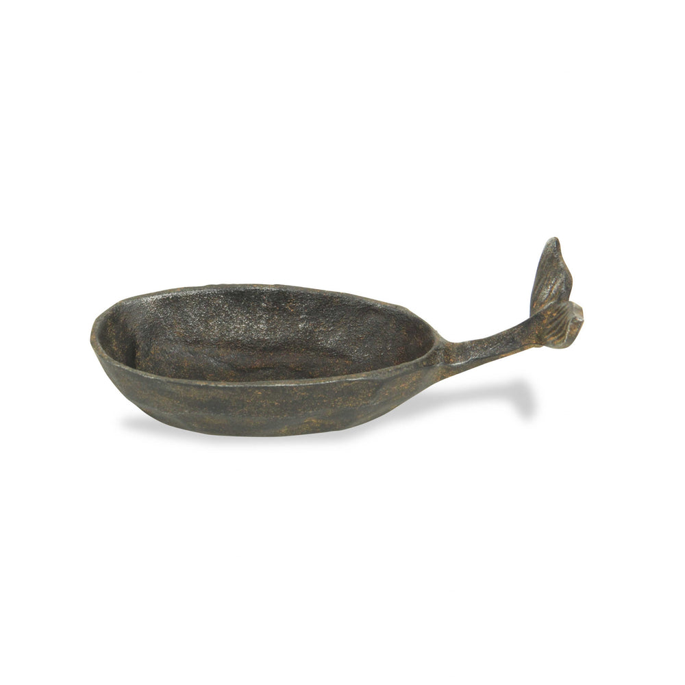 2" Bronze Iron Tabletop Dish Candle Holder - Homeroots - Flyclothing LLC