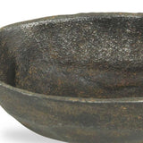 2" Bronze Iron Tabletop Dish Candle Holder - Homeroots - Flyclothing LLC