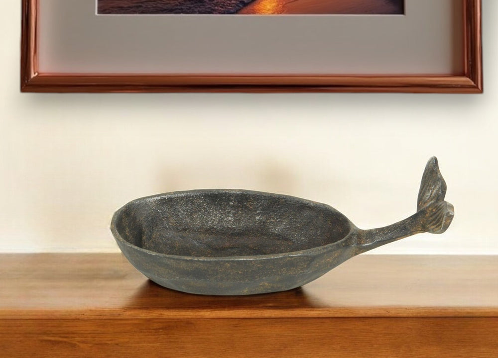 2" Bronze Iron Tabletop Dish Candle Holder - Homeroots - Flyclothing LLC