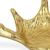 10" Gold Antler Cast Iron Vanity Tray - Homeroots - Flyclothing LLC
