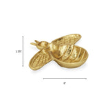 8" Gold Bumble Bee Cast Iron Vanity Tray - Homeroots - Flyclothing LLC
