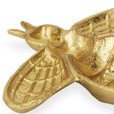 8" Gold Bumble Bee Cast Iron Vanity Tray - Homeroots - Flyclothing LLC