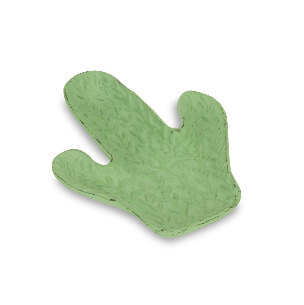6" Green Cactus Cast Iron Vanity Tray - Homeroots - Flyclothing LLC
