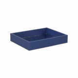 10" Navy Blue Rectangular Wood Handmade Tray - Homeroots - Flyclothing LLC