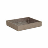 10" Gray Rectangular Wood Handmade Tray - Homeroots - Flyclothing LLC