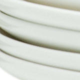 White Six Piece Porcelain Service For Six Salad Plate Set - Homeroots - Flyclothing LLC