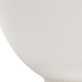 White Porcelain Large Round Serve Bowl - Homeroots - Flyclothing LLC