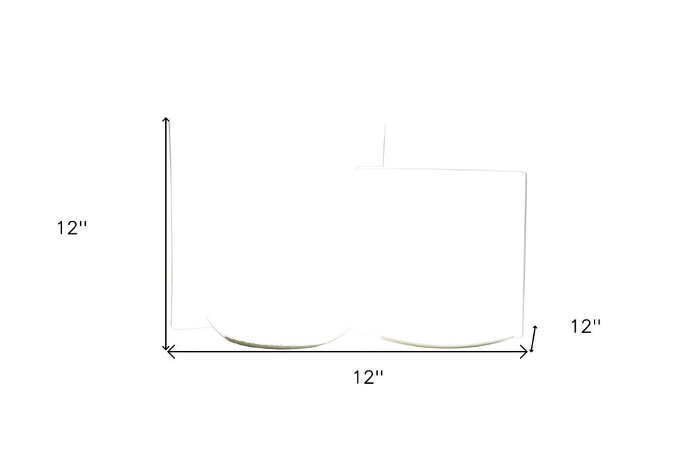 White Five Piece Square Bone China Dinnerware Set - Homeroots - Flyclothing LLC