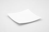 13" White Square Bone China Platter - Homeroots - Flyclothing LLC