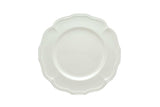 White Four Piece Scallop Stoneware Service For Four Dinner Plate Set - Homeroots - Flyclothing LLC