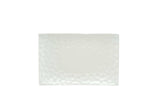 White Six Piece Rectangle Pebbled Porcelain Service For Six Salad Plate Set - Homeroots - Flyclothing LLC