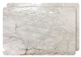 Set of Two Silver Swirl Cork Rectangular Indoor Outdoor Placemats - Homeroots - Flyclothing LLC