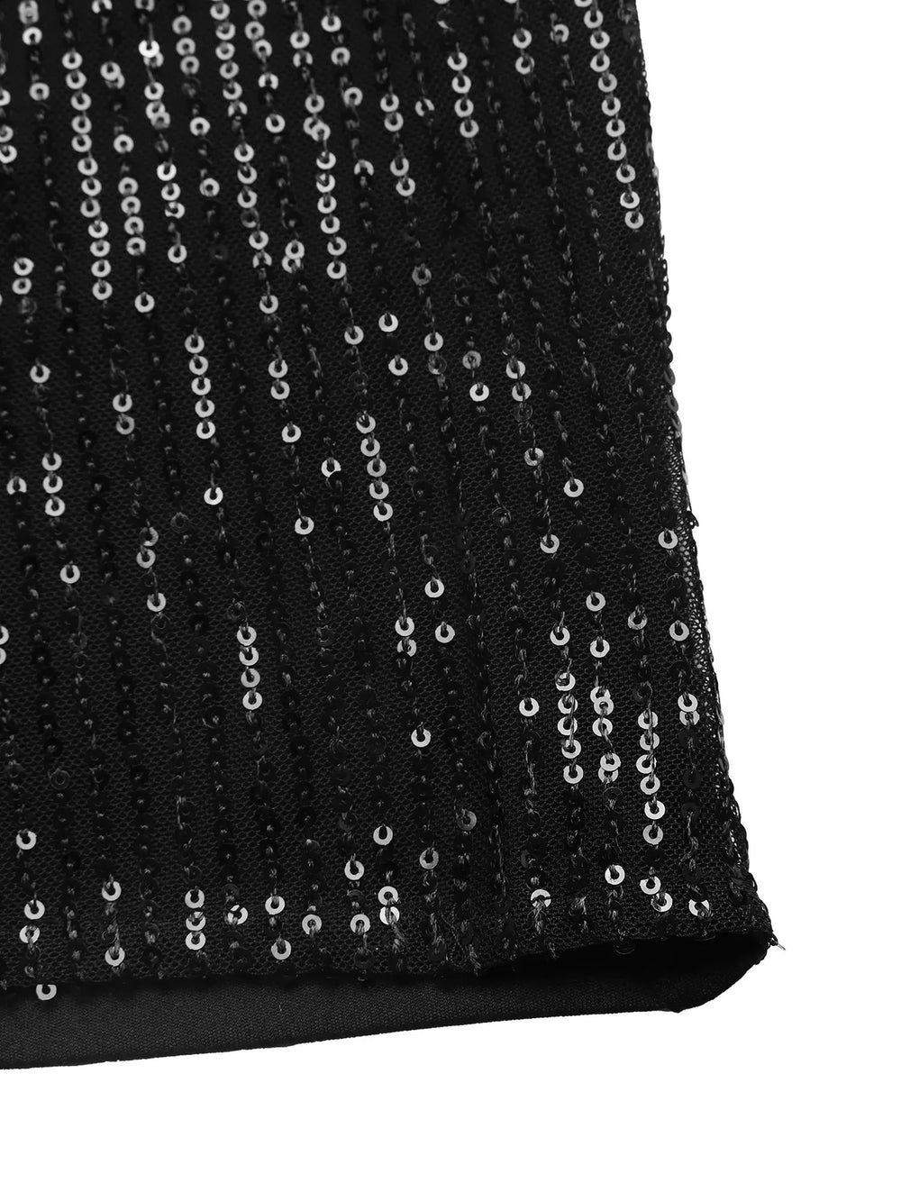 Sequin Wide Leg Pants - Trendsi - Flyclothing LLC