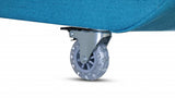 Turquoise Full Adjustable Upholstered Polyester No Bed Frame with Mattress - Homeroots - Flyclothing LLC