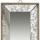 12" Silver Metal Framed Accent Mirror - Homeroots - Flyclothing LLC