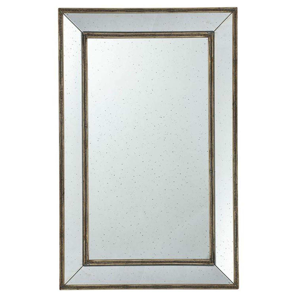 Silver Rectangle Accent Mirror - Homeroots - Flyclothing LLC