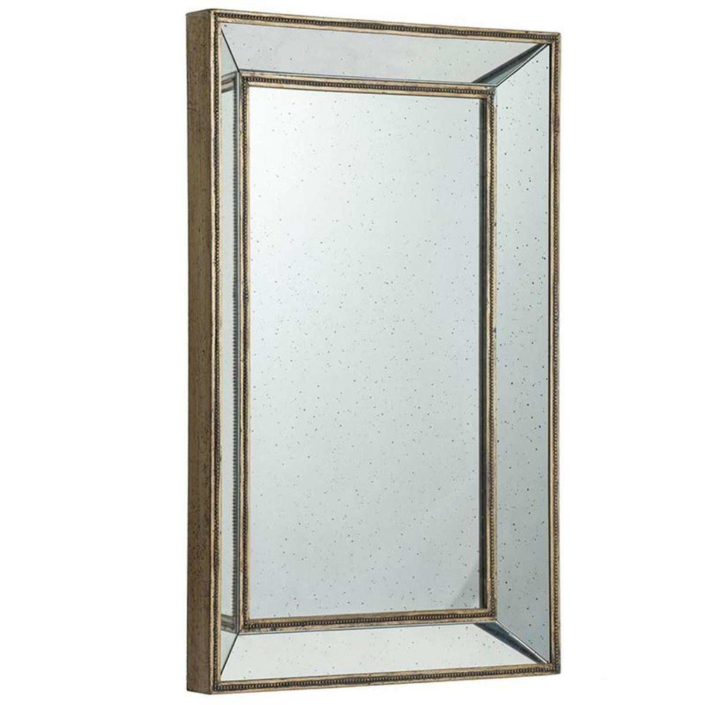 Silver Rectangle Accent Mirror - Homeroots - Flyclothing LLC