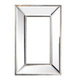 18" Silver Framed Accent Mirror - Homeroots - Flyclothing LLC