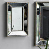 18" Silver Framed Accent Mirror - Homeroots - Flyclothing LLC