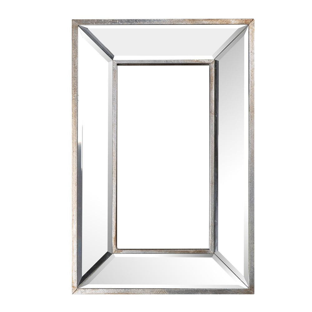 18" Silver Framed Accent Mirror - Homeroots - Flyclothing LLC
