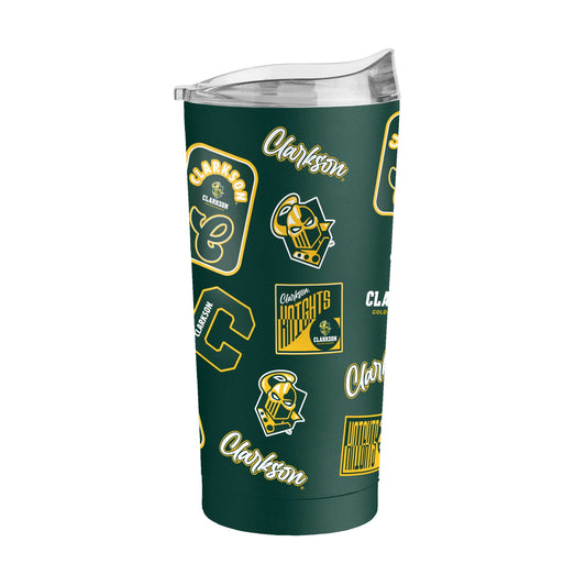 Clarkson University 20oz Dreamweave Powder Coat Tumbler - Logo Brands - Flyclothing LLC
