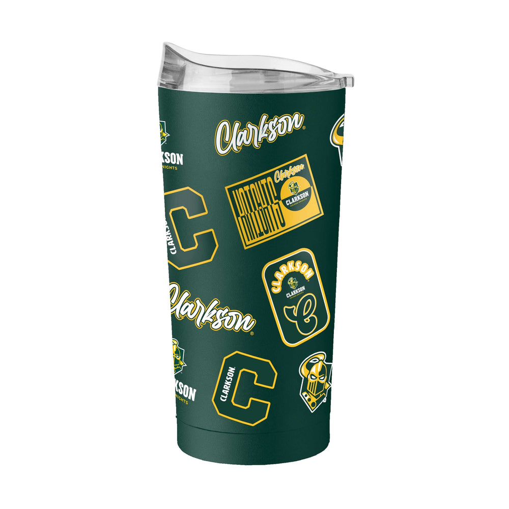 Clarkson University 20oz Dreamweave Powder Coat Tumbler - Logo Brands - Flyclothing LLC