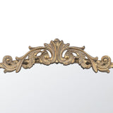 36" Gold Arch Iron Framed Accent Mirror - Homeroots - Flyclothing LLC