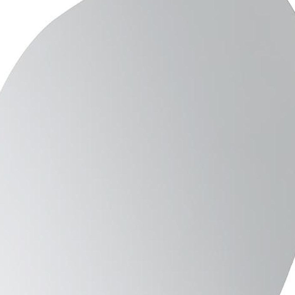 40" Gold Iron Framed Accent Mirror - Homeroots - Flyclothing LLC