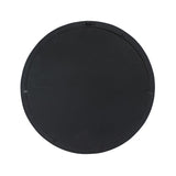 20" Black Round Wood Framed Accent Mirror - Homeroots - Flyclothing LLC