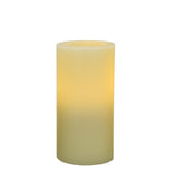 6" Ivory Flameless Pillar Candle - Homeroots - Flyclothing LLC