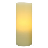 5" Ivory Flameless Pillar Candle - Homeroots - Flyclothing LLC