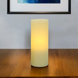 5" Ivory Flameless Pillar Candle - Homeroots - Flyclothing LLC