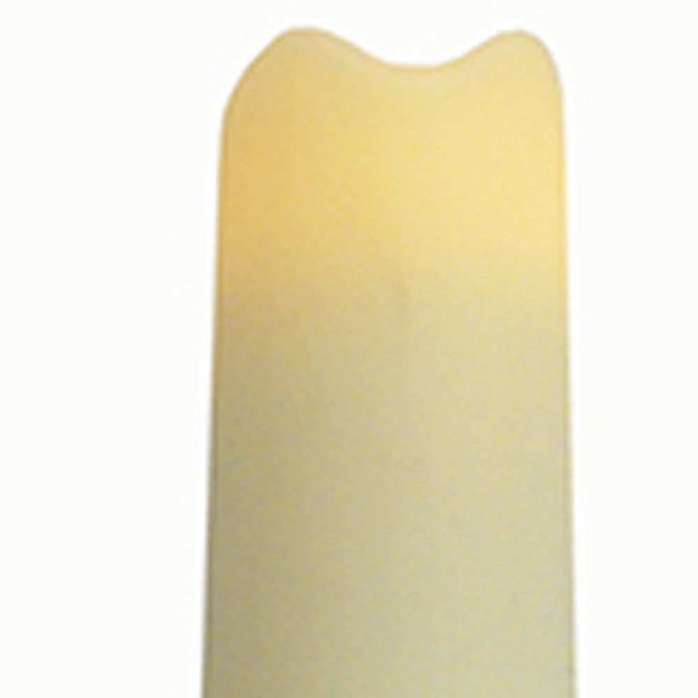 Set of Two Ivory Flameless Taper Candle - Homeroots - Flyclothing LLC