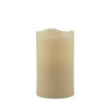 5" Ivory Flameless Pillar Candle - Homeroots - Flyclothing LLC